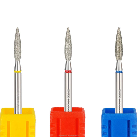 Diamond Flame Nail Drill Bit – Professional Cuticle and Nail Prep Tool