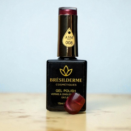 Cat Eye Magnetic Gel Nail Polish – Intense Shine and 3D Effect